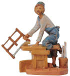Fontanini 065 74 - Schreiner zu 6,5cm tipo legno
