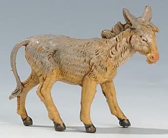 Fontanini 065 85 - Esel stehend zu 6,5cm tipo legno