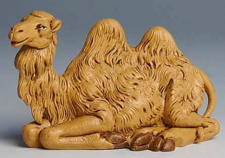 Fontanini 100 050 - Kamel liegend zu 10cm tipo legno