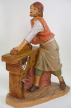 Fontanini 190 376 - Schreiner zu 19cm tipo legno