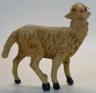 Schaf rechtsschauend aus Kunststoff, ca. 5,5cm hoch